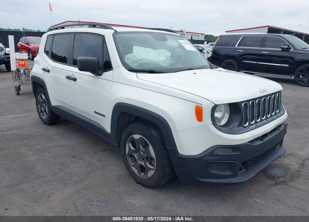 2017 JEEP RENEGADE SPORT FWD VIN: ZACCJAAB1HPF38678