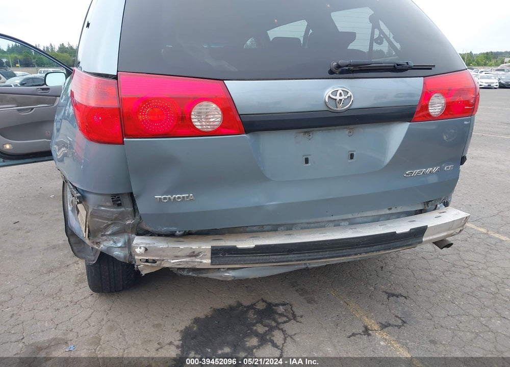 2007 TOYOTA SIENNA CE VIN: 5TDZK23C27S048934