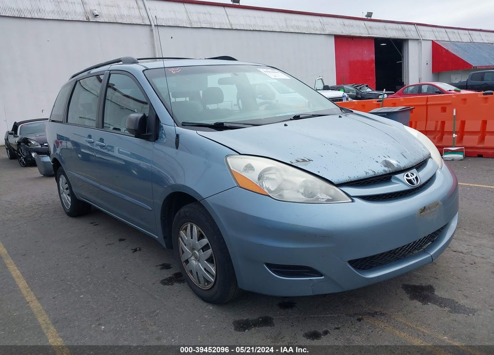 2007 TOYOTA SIENNA CE VIN: 5TDZK23C27S048934