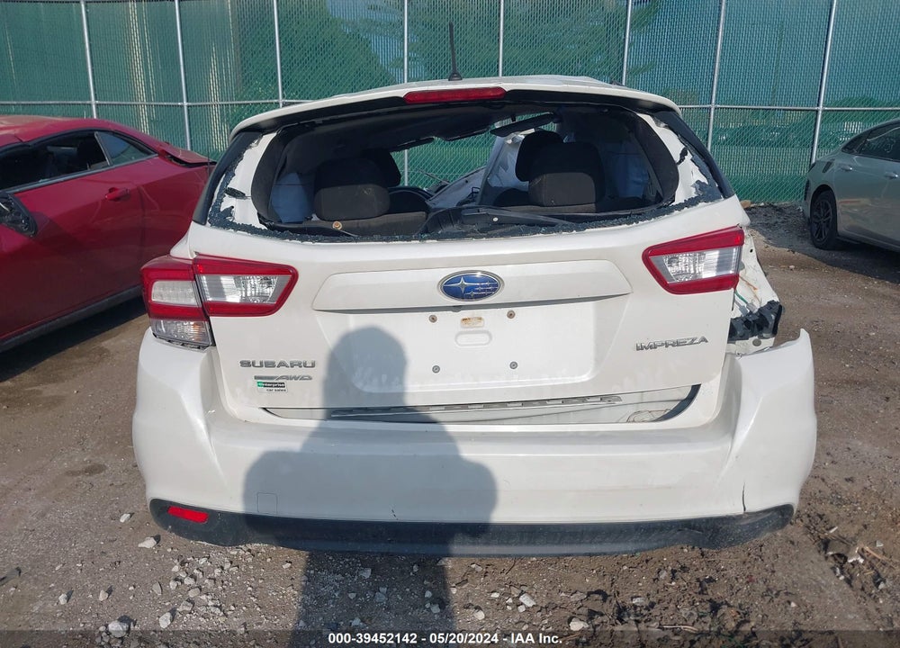 2019 SUBARU IMPREZA 2.0I VIN: 4S3GTAA65K3738263