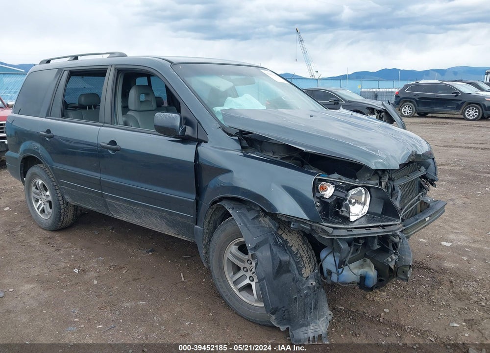 2004 HONDA PILOT EX-L VIN: 5FNYF18554B004270