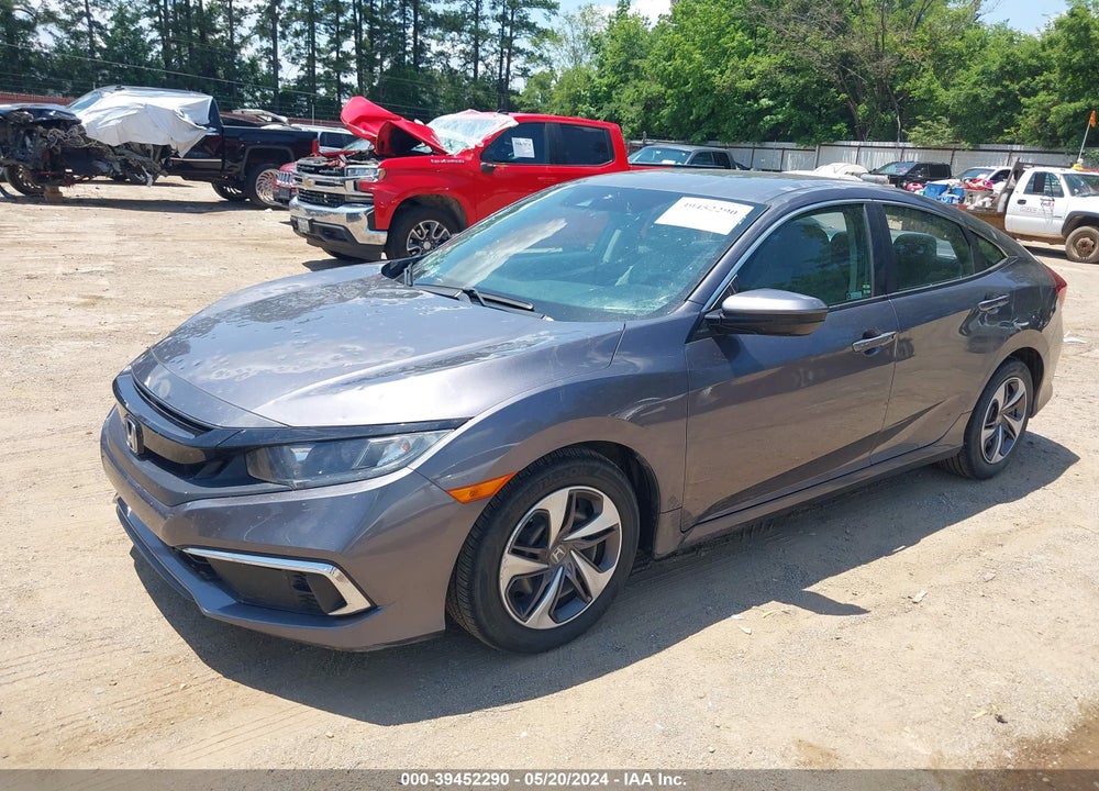 2019 HONDA CIVIC LX VIN: 19XFC2F66KE050744