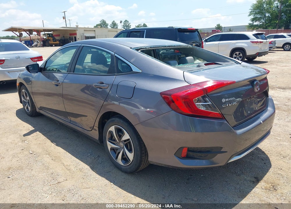 2019 HONDA CIVIC LX VIN: 19XFC2F66KE050744