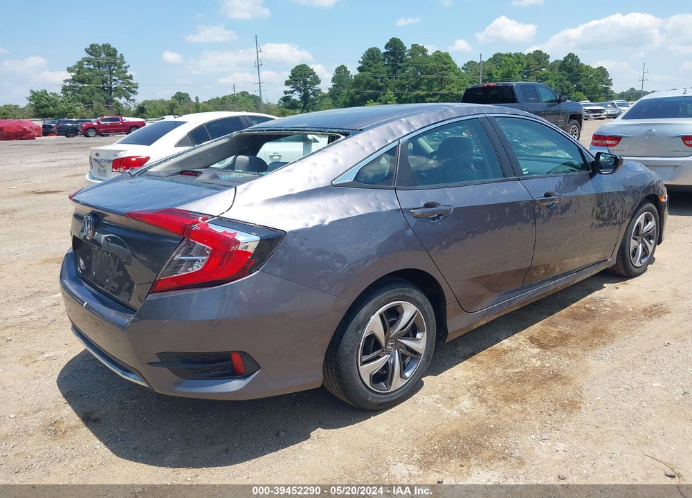 2019 HONDA CIVIC LX VIN: 19XFC2F66KE050744