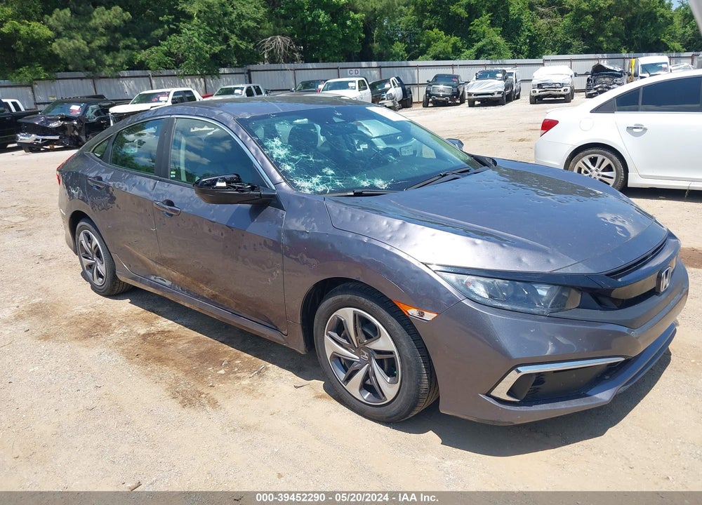 2019 HONDA CIVIC LX VIN: 19XFC2F66KE050744