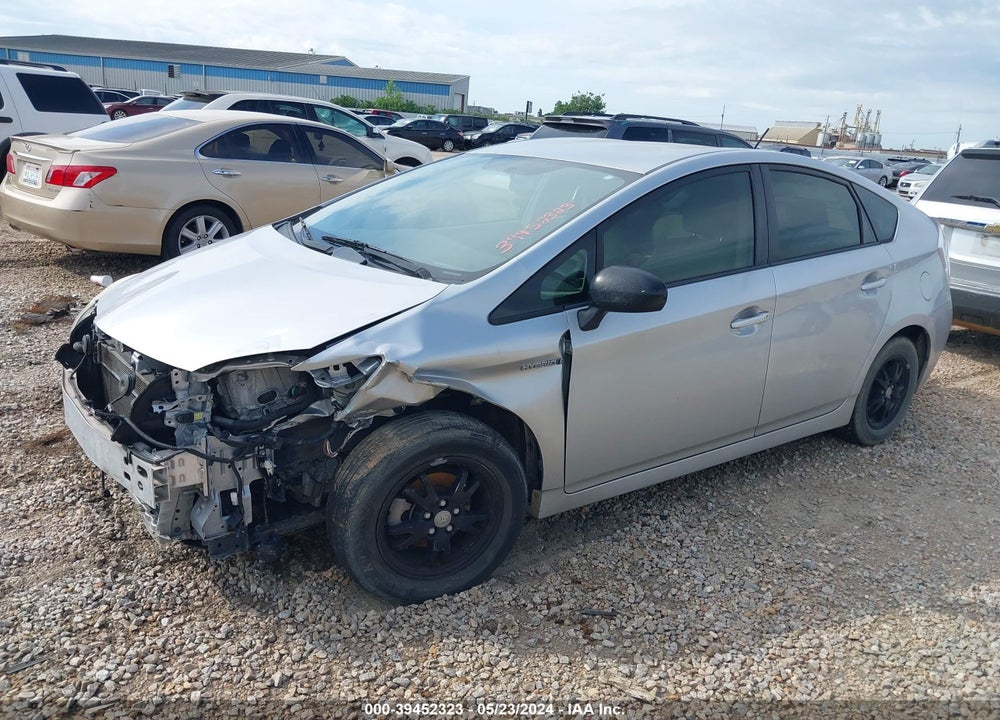 2012 TOYOTA PRIUS THREE VIN: JTDKN3DU7C5483552