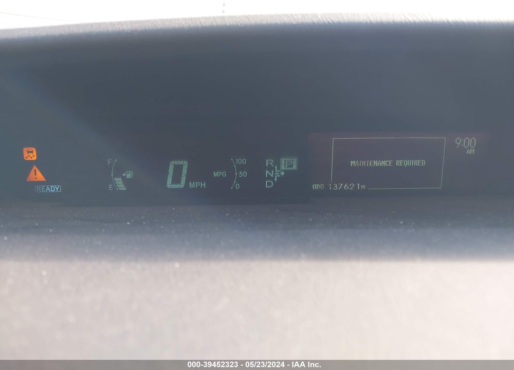 2012 TOYOTA PRIUS THREE VIN: JTDKN3DU7C5483552