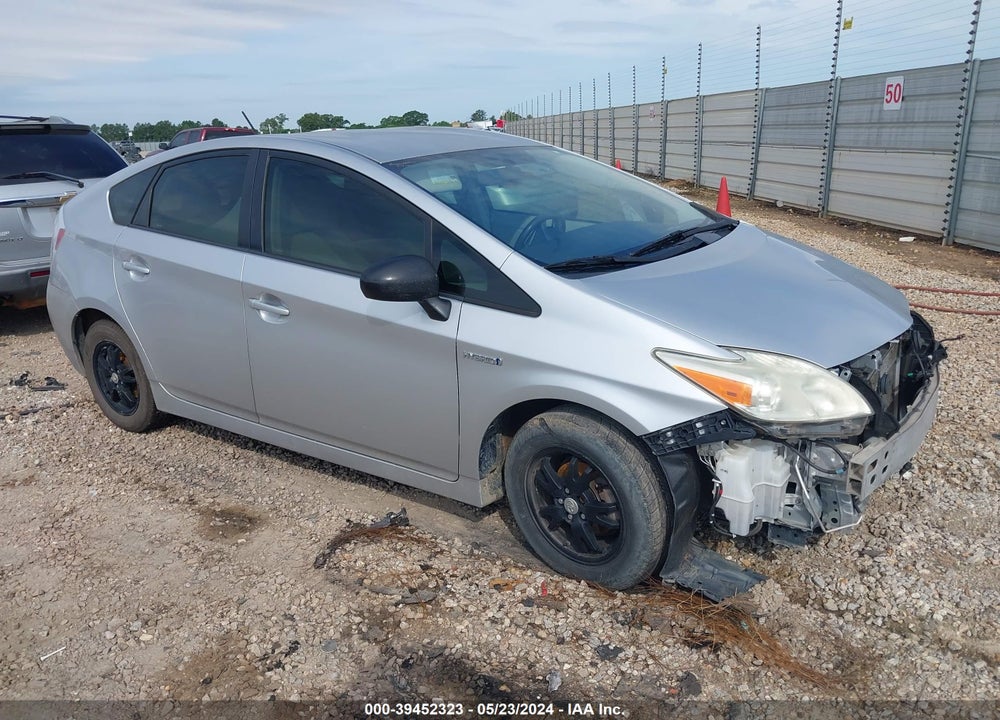 2012 TOYOTA PRIUS THREE VIN: JTDKN3DU7C5483552