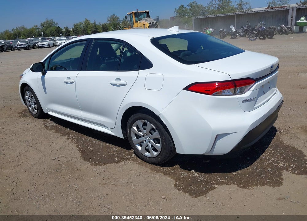 2023 TOYOTA COROLLA LE VIN: JTDB4MEE4PJ010821