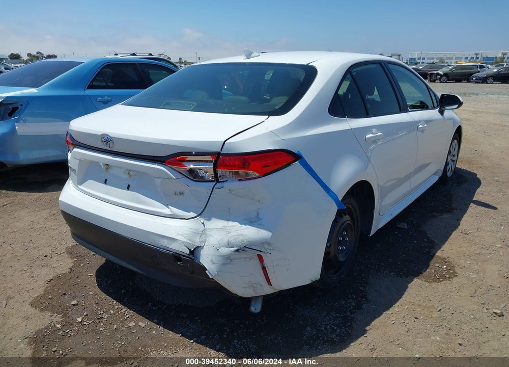 2023 TOYOTA COROLLA LE VIN: JTDB4MEE4PJ010821