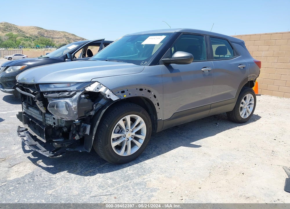 2022 CHEVROLET TRAILBLAZER FWD LS VIN: KL79MMS21NB093170