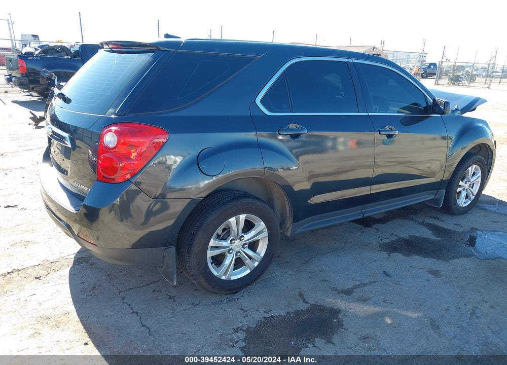 2012 CHEVROLET EQUINOX LS VIN: 2GNALBEK0C1323935