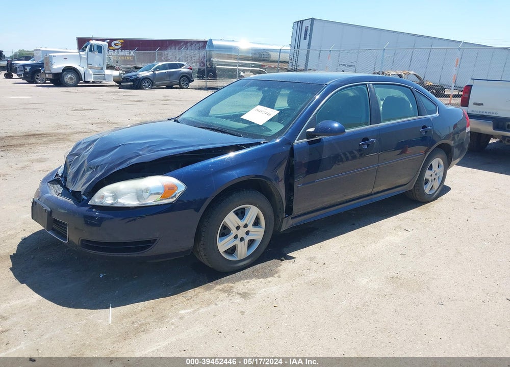 2011 CHEVROLET IMPALA VIN: 2G1WF5EK4B1310281