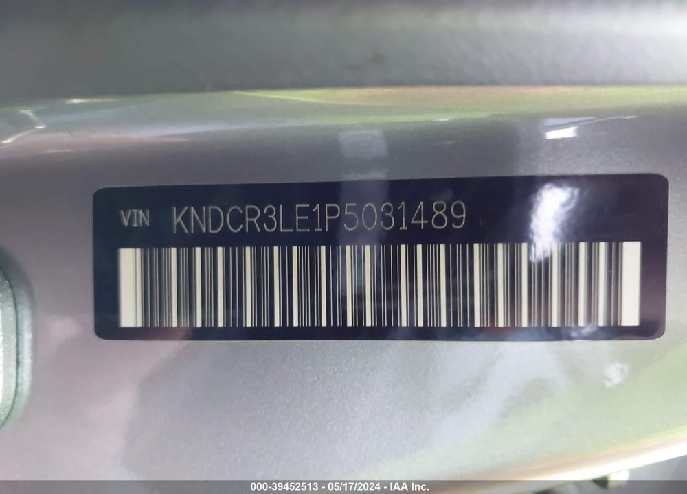 2023 KIA NIRO EX TOURING VIN: KNDCR3LE1P5031489