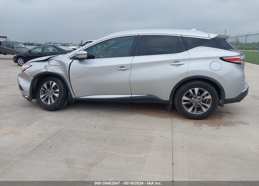 2017 NISSAN MURANO SL VIN: 5N1AZ2MG0HN174898