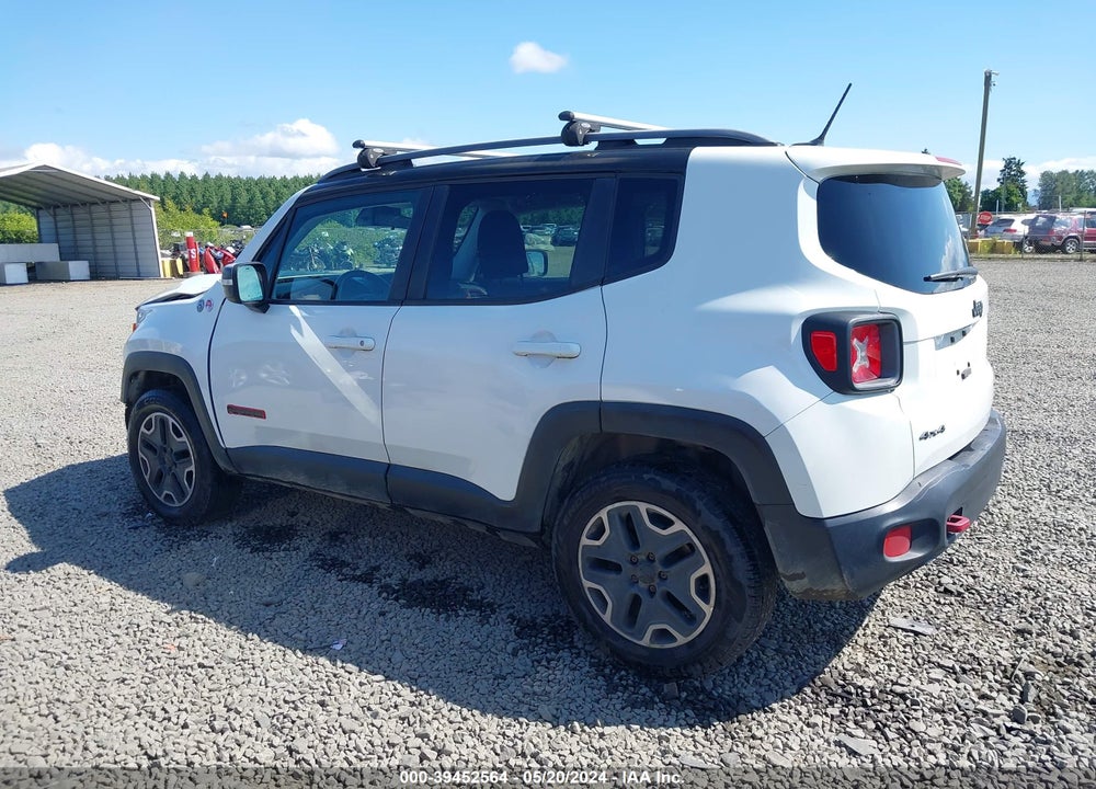2015 JEEP RENEGADE TRAILHAWK VIN: ZACCJBCT0FPB53390