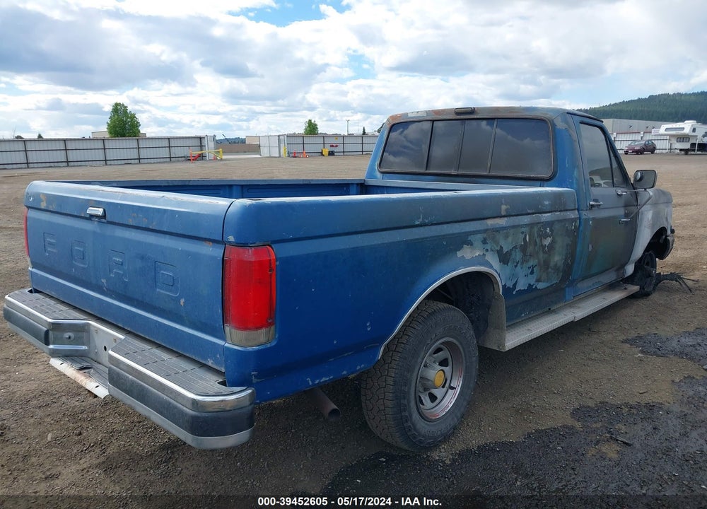 1989 FORD F150 VIN: 1FTEF14N7KPB03667