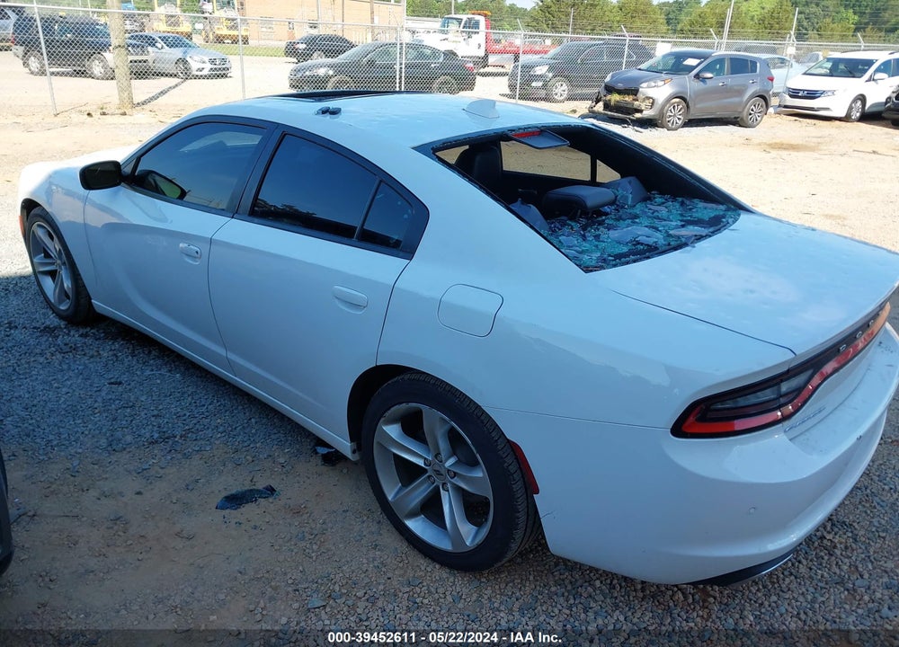 2017 DODGE CHARGER SXT RWD VIN: 2C3CDXHG0HH518021