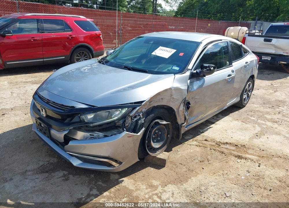 2019 HONDA CIVIC LX VIN: 19XFC2F62KE049560