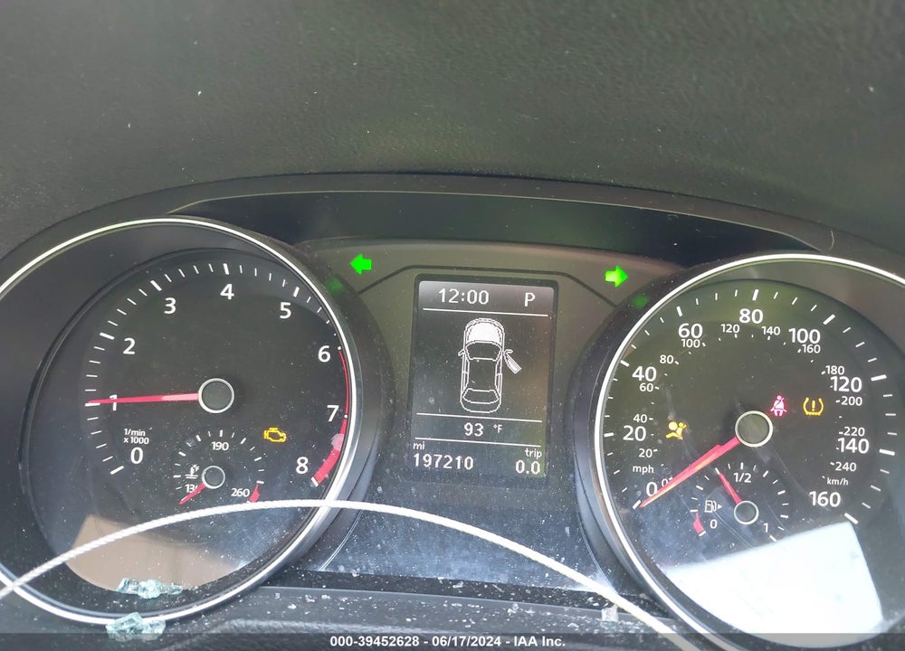 2017 VOLKSWAGEN PASSAT 1.8T S VIN: 1VWAT7A39HC007260