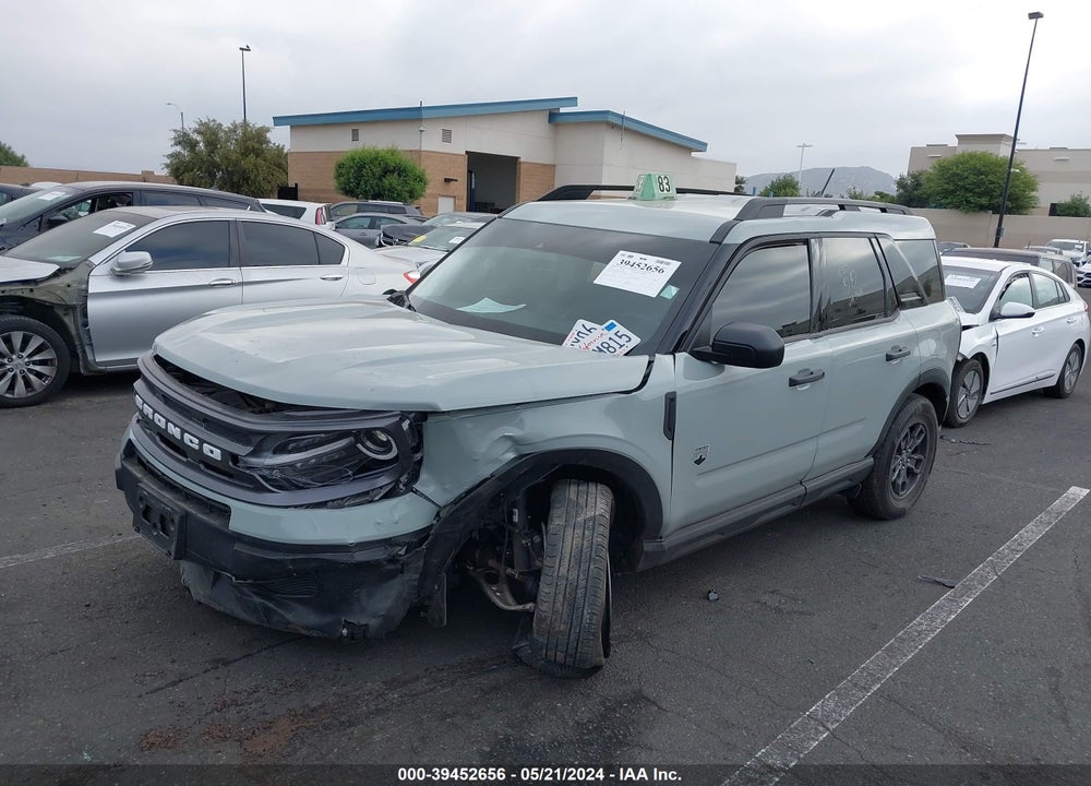 2022 FORD BRONCO SPORT BIG BEND VIN: 3FMCR9B66NRE09812