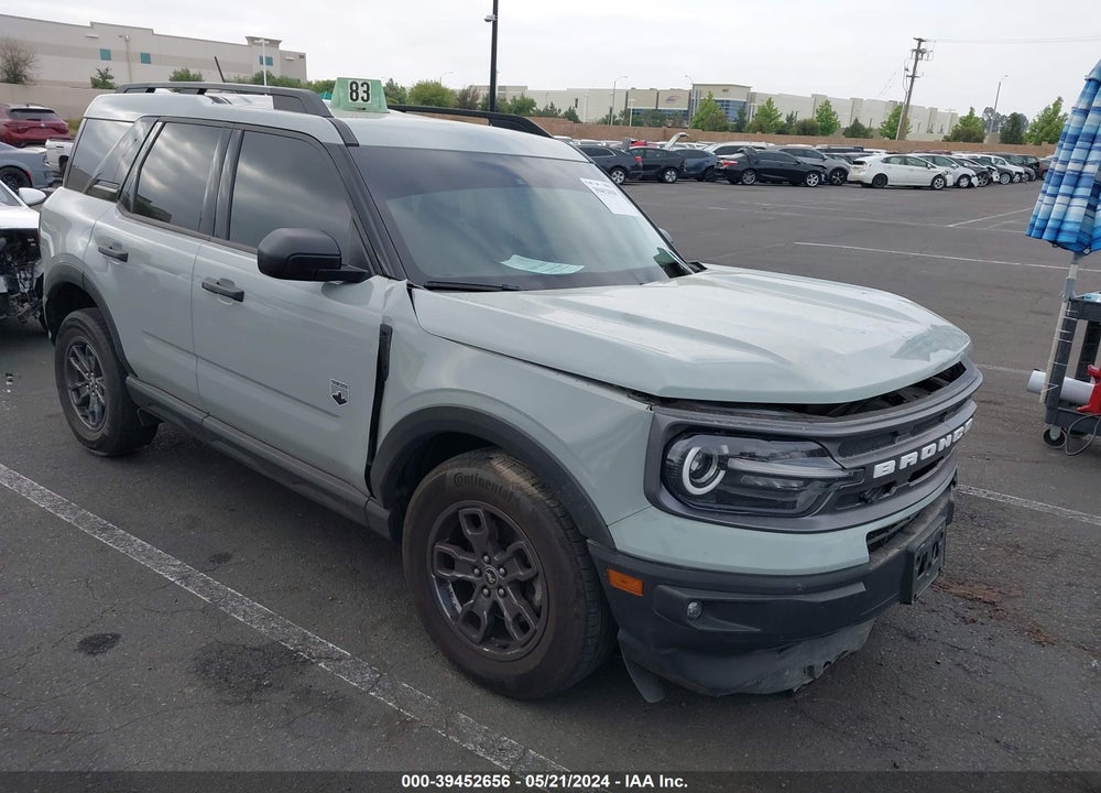 2022 FORD BRONCO SPORT BIG BEND VIN: 3FMCR9B66NRE09812