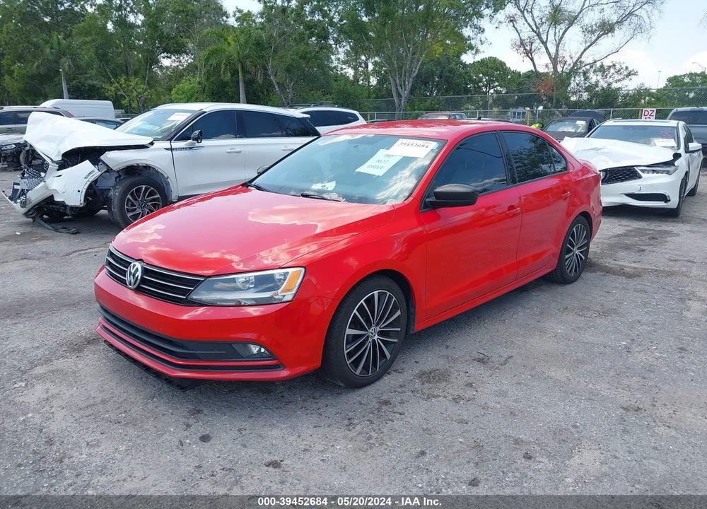 2016 VOLKSWAGEN JETTA 1.8T SPORT VIN: 3VWD17AJ1GM400751