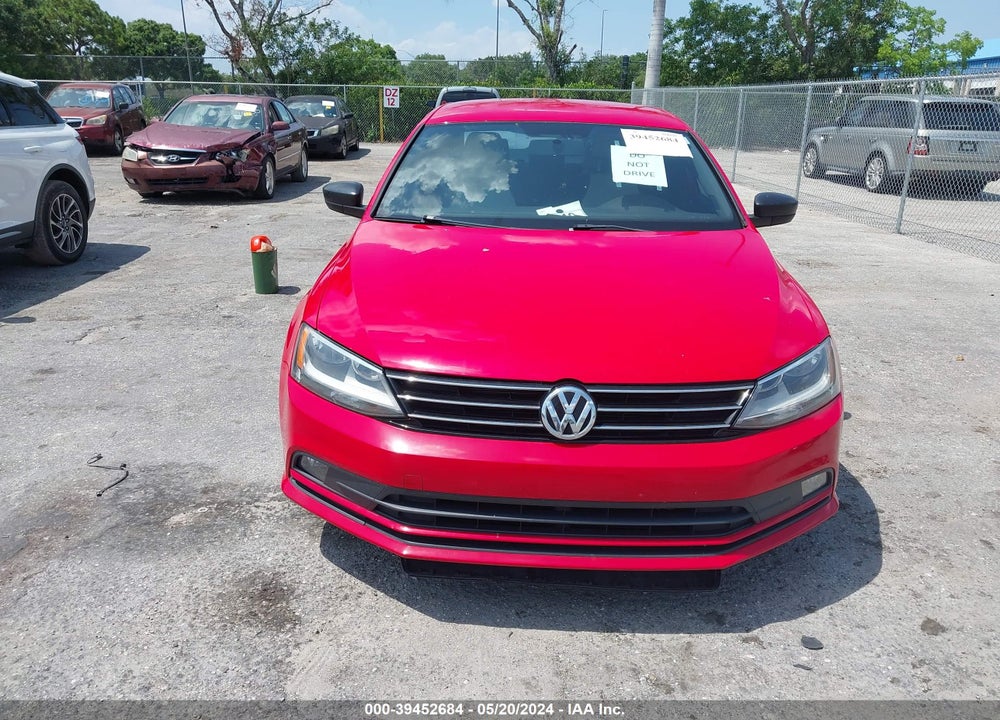 2016 VOLKSWAGEN JETTA 1.8T SPORT VIN: 3VWD17AJ1GM400751