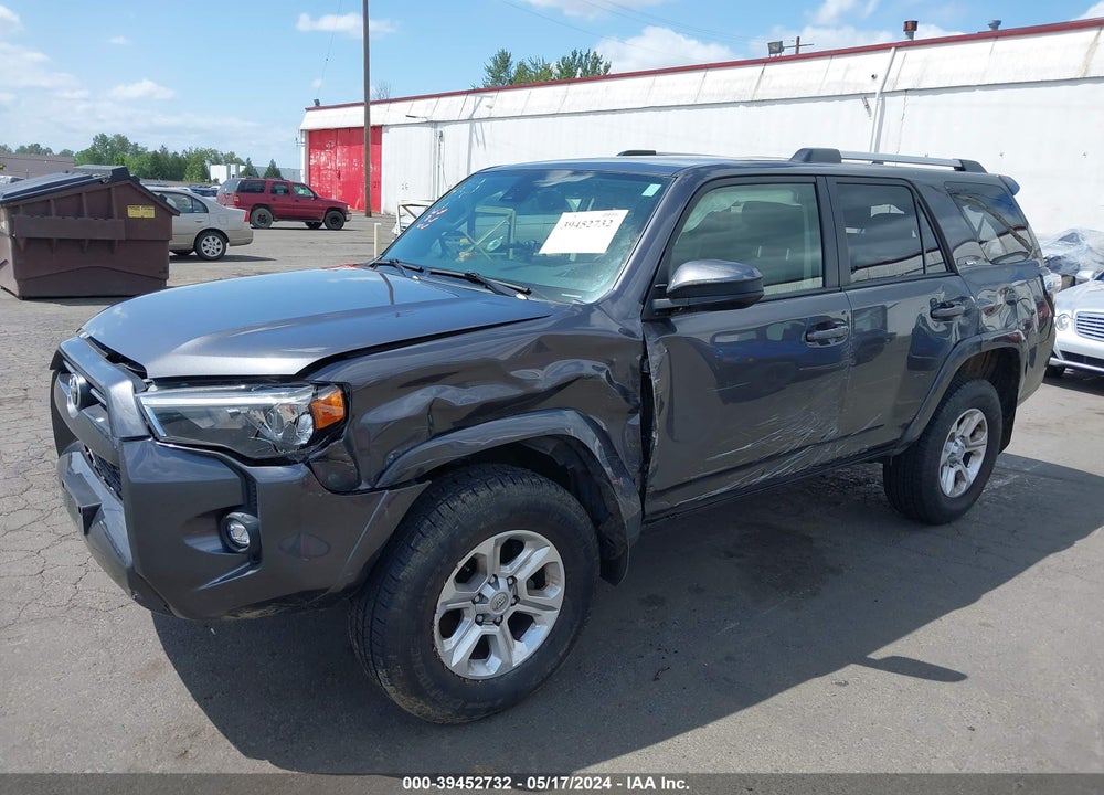 2022 TOYOTA 4RUNNER SR5 VIN: JTEMU5JR3N5998943