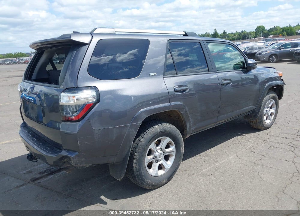 2022 TOYOTA 4RUNNER SR5 VIN: JTEMU5JR3N5998943