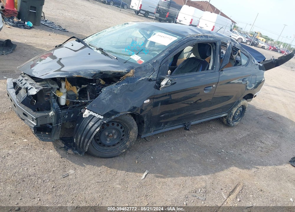 2019 MITSUBISHI MIRAGE G4 ES VIN: ML32F3FJ1KHF00431