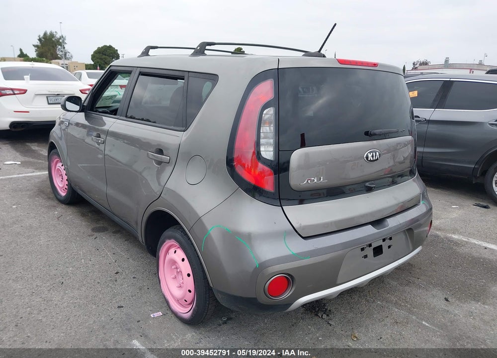 2018 KIA SOUL VIN: KNDJP3A57J7589911