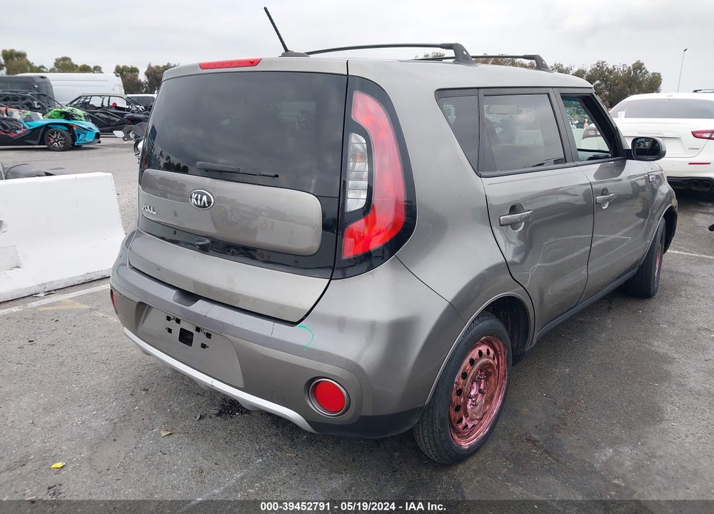 2018 KIA SOUL VIN: KNDJP3A57J7589911