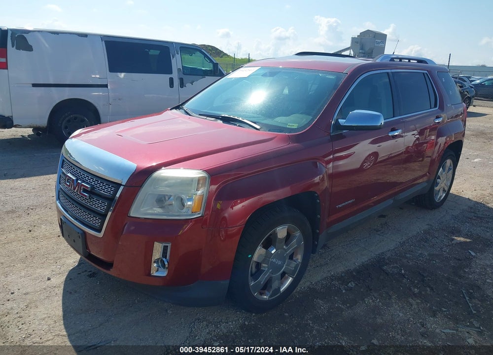 2010 GMC TERRAIN SLT-2 VIN: 2CTFLJEY7A6273083
