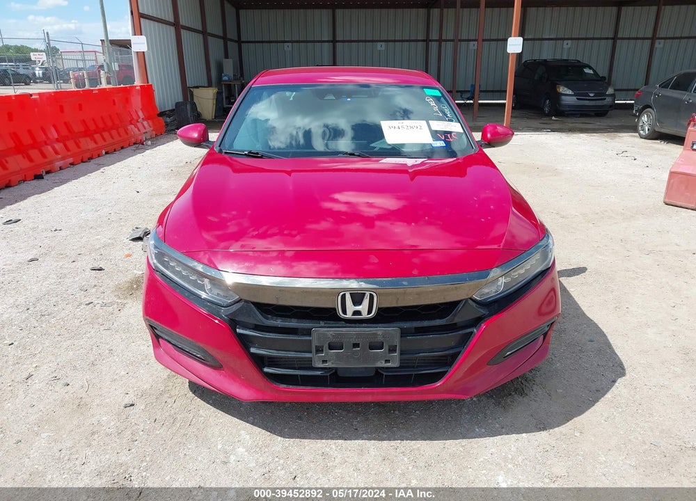 2019 HONDA ACCORD SPORT VIN: 1HGCV1F31KA118210