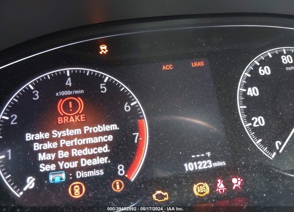 2019 HONDA ACCORD SPORT VIN: 1HGCV1F31KA118210
