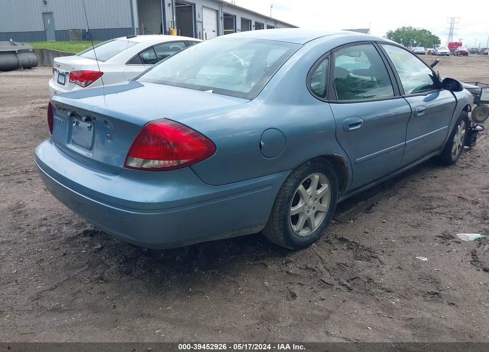 2006 FORD TAURUS SEL VIN: 1FAFP56U76A255041