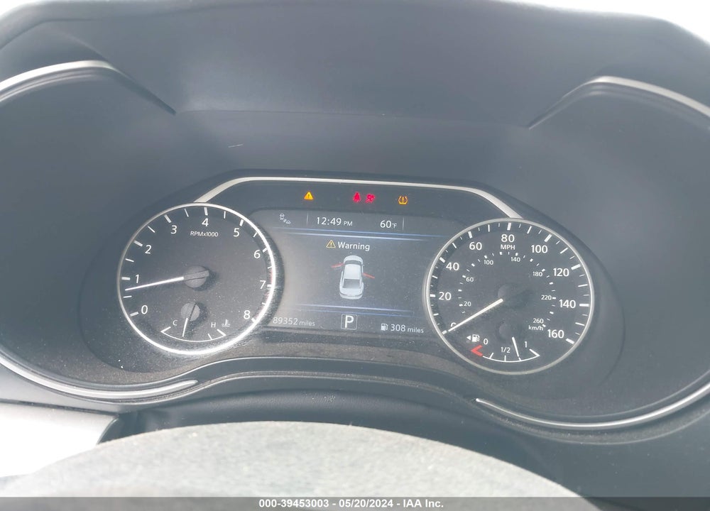 2019 NISSAN MAXIMA 3.5 SL VIN: 1N4AA6AV4KC367506