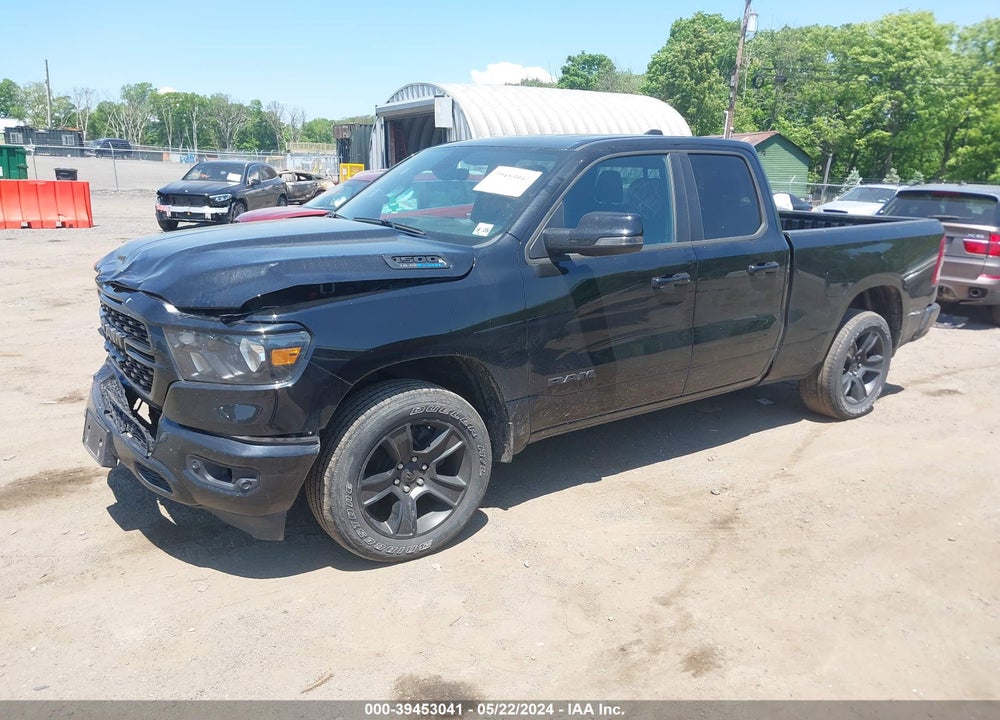 2023 RAM 1500 BIG HORN QUAD CAB 4X4 6'4 BOX VIN: 1C6SRFBTXPN549282