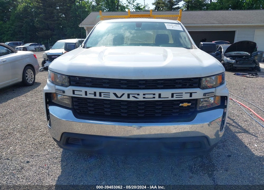 2022 CHEVROLET SILVERADO 1500 LTD 2WD REGULAR CAB LONG BED WT VIN: 3GCNWAED6NG156293