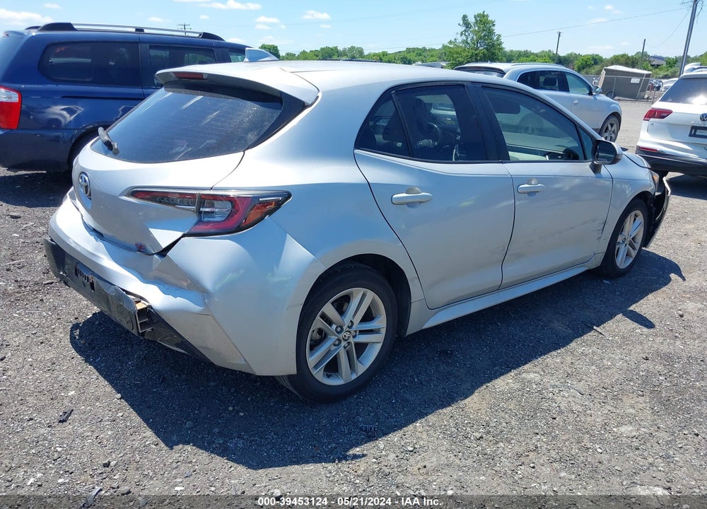 2019 TOYOTA COROLLA SE VIN: JTNK4RBE6K3039019