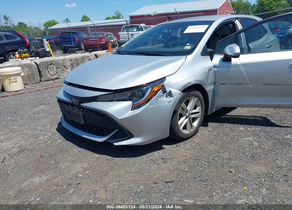 2019 TOYOTA COROLLA SE VIN: JTNK4RBE6K3039019