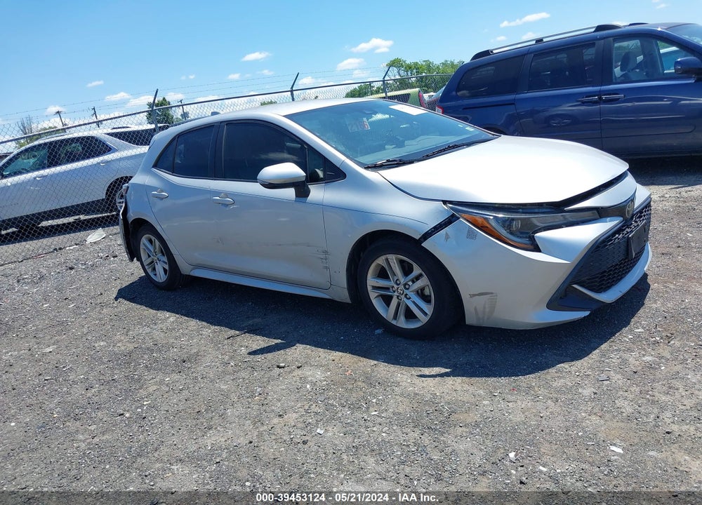 2019 TOYOTA COROLLA SE VIN: JTNK4RBE6K3039019