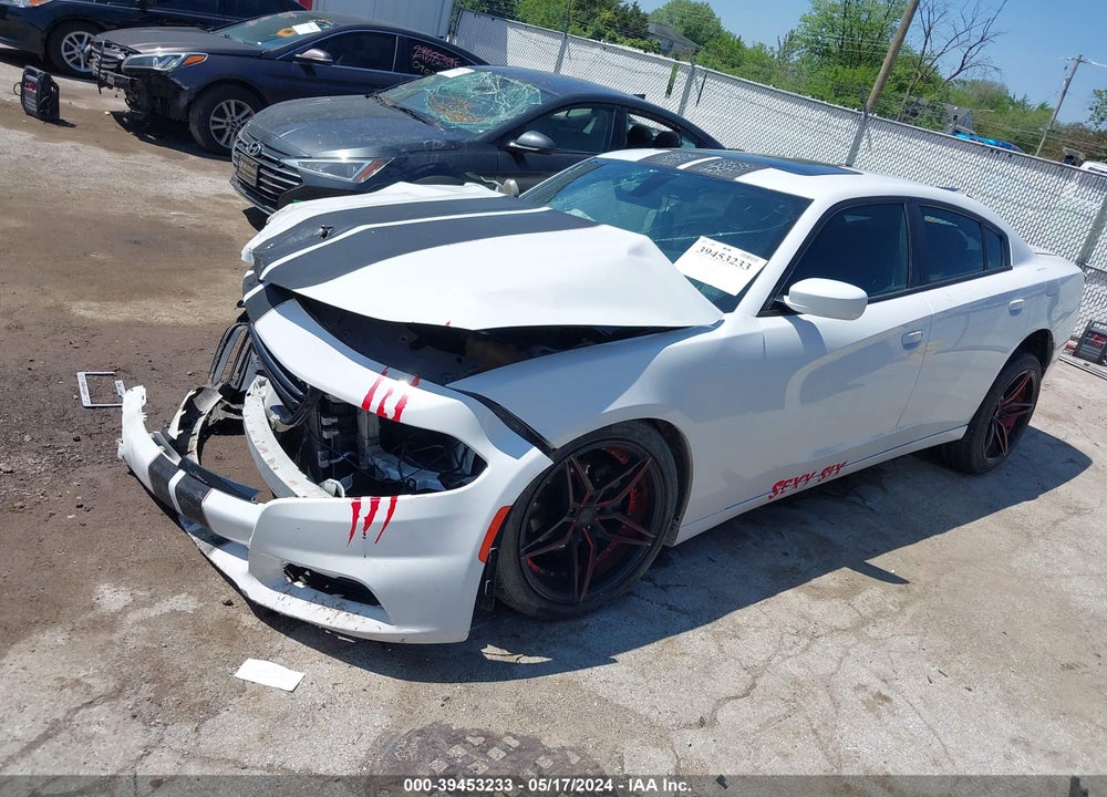 2015 DODGE CHARGER SXT VIN: 2C3CDXHG9FH823885