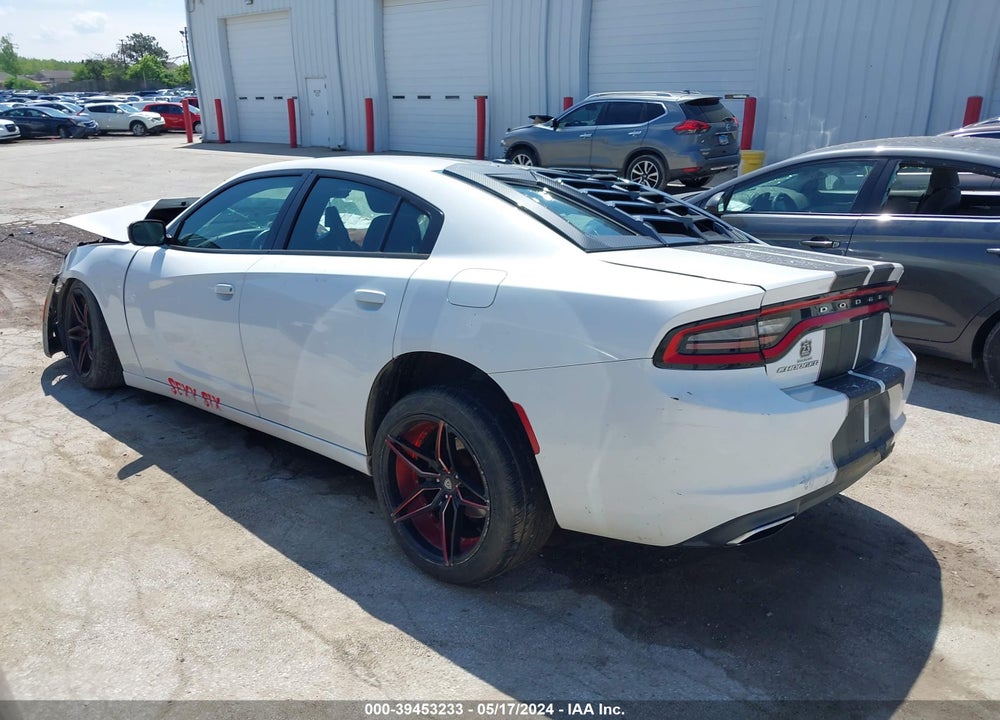 2015 DODGE CHARGER SXT VIN: 2C3CDXHG9FH823885