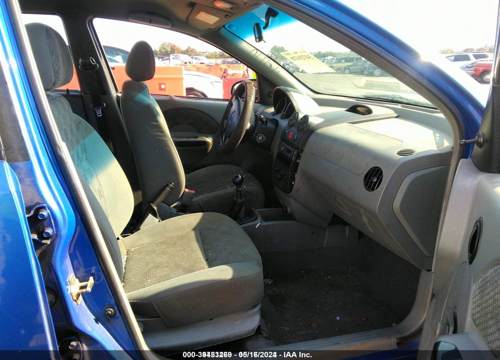 2005 CHEVROLET AVEO VIN: KL1TD62605B490416