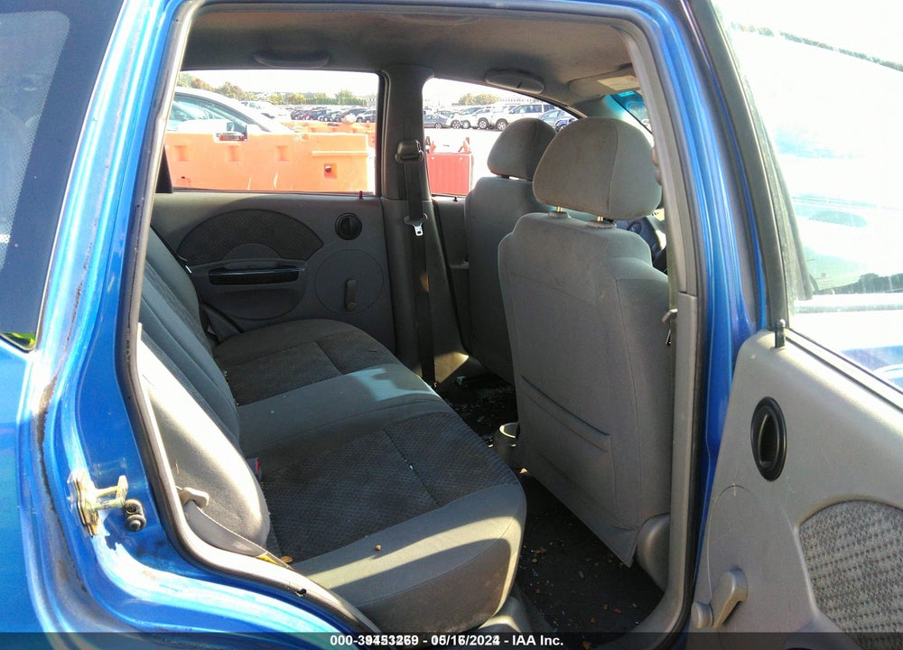 2005 CHEVROLET AVEO VIN: KL1TD62605B490416