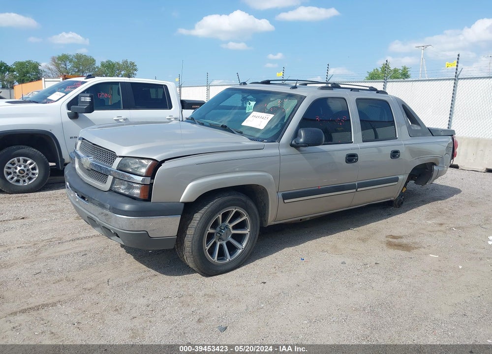 2004 CHEVROLET AVALANCHE 1500 VIN: 3GNEK12TX4G331383