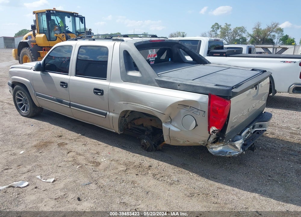 2004 CHEVROLET AVALANCHE 1500 VIN: 3GNEK12TX4G331383