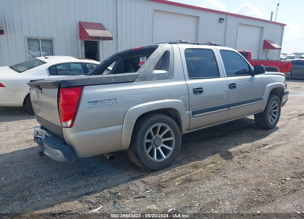 2004 CHEVROLET AVALANCHE 1500 VIN: 3GNEK12TX4G331383